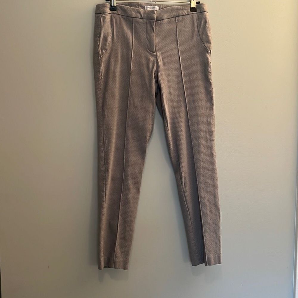 Carolina Belle Montreal Women's Gray Stretch Ankle Pant